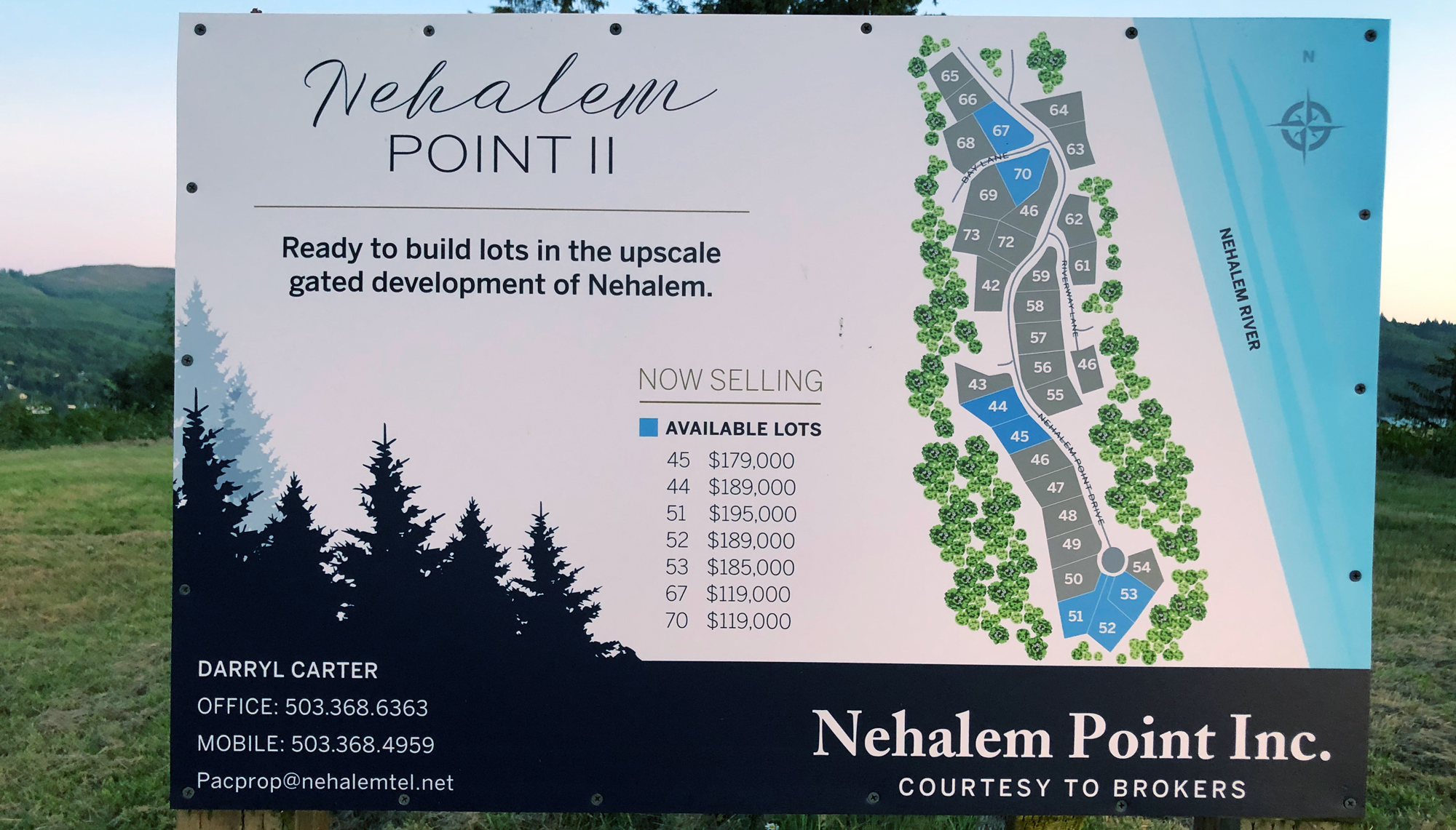 Nehalem Point Phase II Map